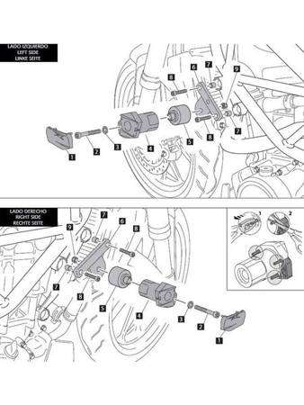 CRASH PADY PUIG KTM DUKE 125 11-15/ DUKE 200 12-15