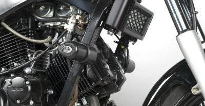 CRASHPADY AERO RG RACING HYOSUNG GT125/250 NAKED BLACK