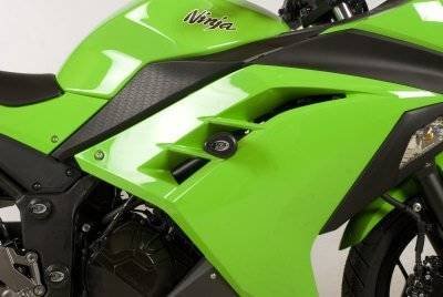 CRASHPADY AERO RG RACING KAWASAKI NINJA 300/250 13-17/Z250 BLACK