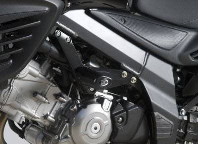 CRASHPADY AERO RG RACING SUZUKI V-STROM 650 BLACK