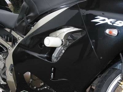 CRASHPADY CLASSIC RG RACING KAWASAKI ZX9R F BLACK