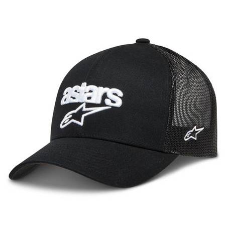 CZAPKA Z DASZKIEM ALPINESTARS PEDIGREE BLACK/WHITE