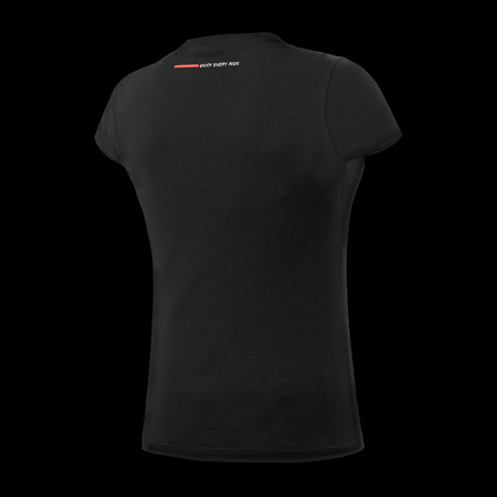 DAMSKA KOSZULKA T-SHIRT TRACKER LADY BLACK SHIMA