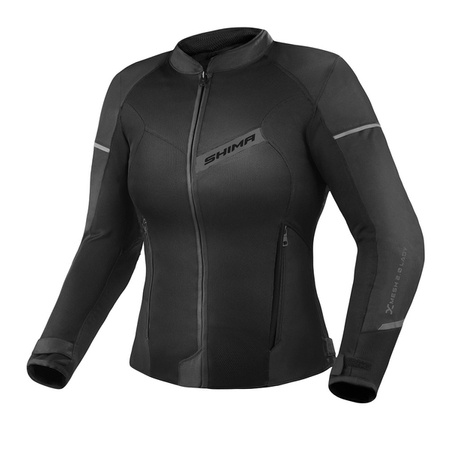 DAMSKA KURTKA MOTOCYKLOWA X-MESH 2.0 LADY JKT BLK Shima