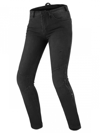 DAMSKIE JEANSY MOTOCYKLOWE METRO LADY PNT BLK Shima