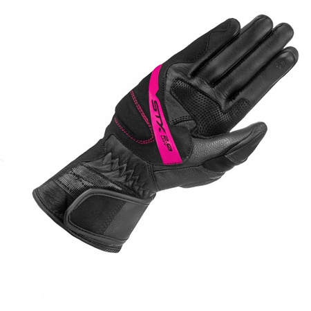 DAMSKIE RĘKAWICE MOTOCYKLOWE STX 2.0 LADY PINK SHIMA