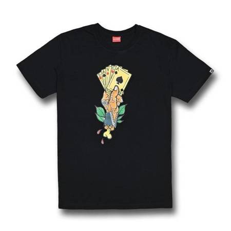 DAVCA T-shirt cards black 