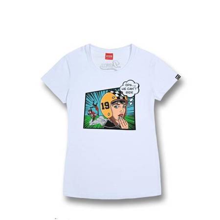 DAVCA T-shirt damski ops he can't ride