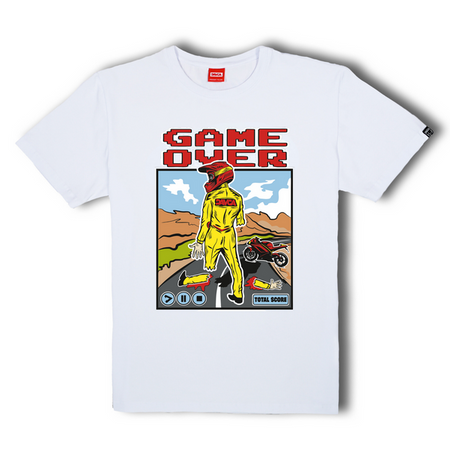 DAVCA T-shirt męski Moto Game Over