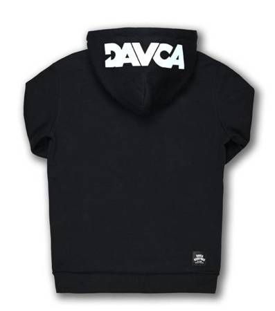 DAVCA bluza z suwakiem odblaskowe logo 