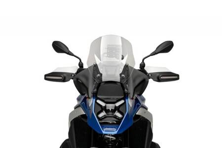 Deflektory boczne górne owiewki do BMW R1300GS 24 Czarny mat (J) 21896J