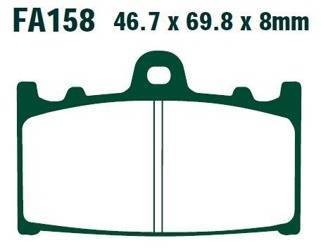 EBC KLOCKI HAMULCOWE EXTREME PRO "HH" EPFA158HH