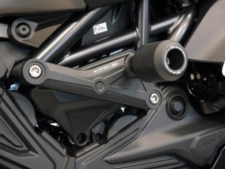 Evotech Performance crash pady - Ducati XDiavel (2016 - 2021) (Black)