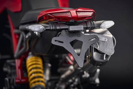 Evotech Performance mocowanie tablicy - Ducati Hypermotard 950 RVE (2020+) (Termignoni Single Race Exhaust Compatible) (PRN014518-03)