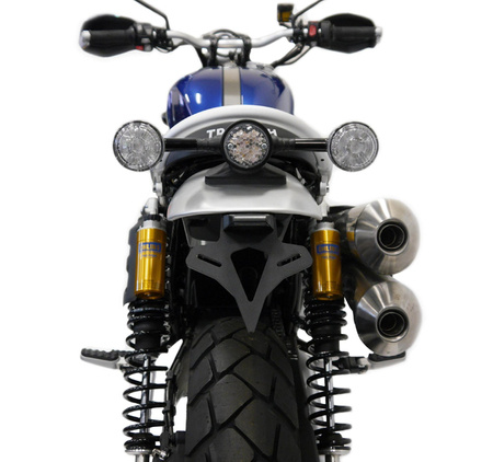 Evotech Performance mocowanie tablicy - Triumph Scrambler 1200 XC (2019+) (PRN014766-014769-032758-032757-01)