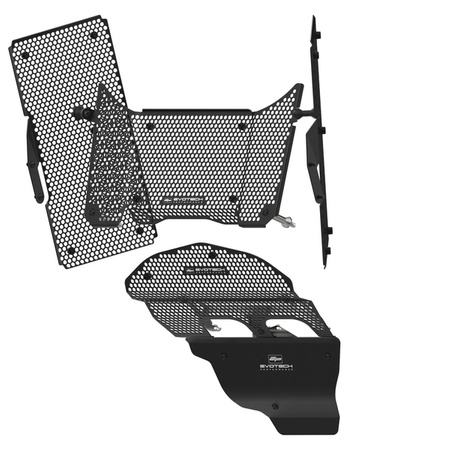 Evotech Performance osłona chłodnicy + silnika - Ducati Multistrada V4 S (2021+)