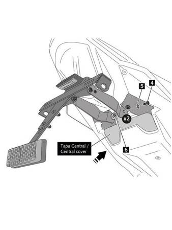 FENDER ELIMINATOR PUIG DO SUZUKI GSX-R250 17-20