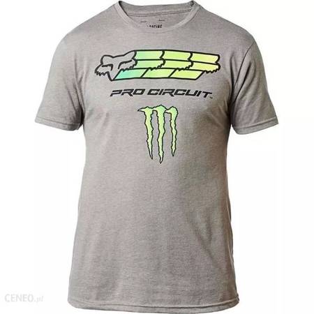 FOX T-SHIRT KOSZULKA MONSTER PC TEES SZARA