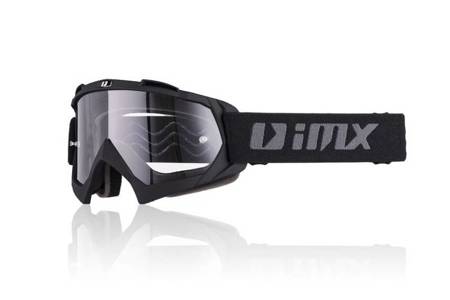 GOGLE IMX MUD BLACK MATT - SZYBA CLEAR (1 SZYBA W ZESTAWIE)