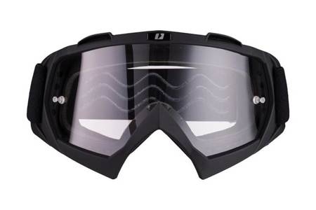 GOGLE IMX MUD BLACK MATT - SZYBA CLEAR (1 SZYBA W ZESTAWIE)