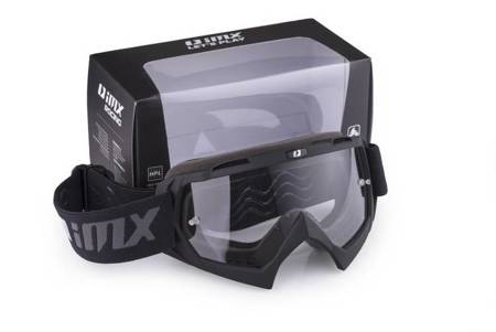 GOGLE IMX MUD BLACK MATT - SZYBA CLEAR (1 SZYBA W ZESTAWIE)