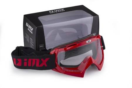 GOGLE IMX MUD RED - SZYBA CLEAR (1 SZYBA W ZESTAWIE)