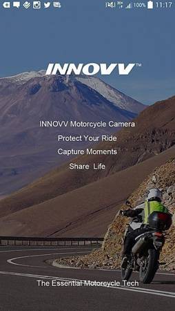 INNOVV K2 - wideorejestrator motocyklowy z 2 kamerami (przód + tył)