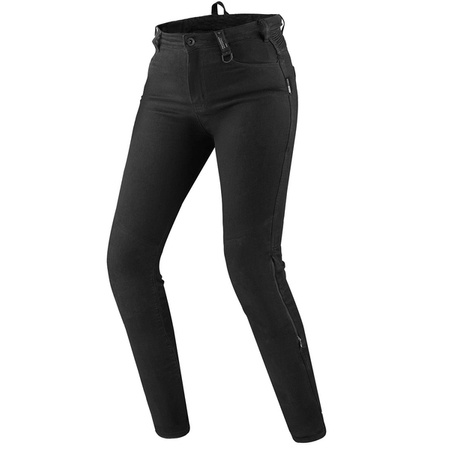 JEANSY MOTOCYKLOWE DAMSKIE FLEXX LADY PNT BLK Shima