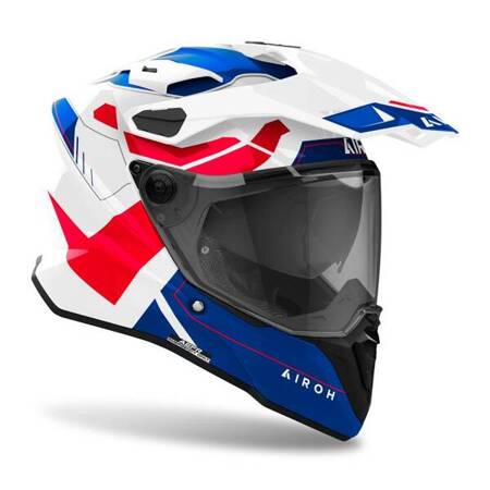 KASK AIROH COMMANDER 2 REVEAL BLUE/RED GLOSS