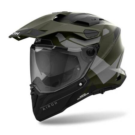 KASK AIROH COMMANDER 2 REVEAL MILITARY GREEN MATT