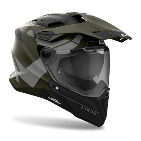 KASK AIROH COMMANDER 2 REVEAL MILITARY GREEN MATT