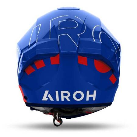 KASK AIROH MATRYX SCOPE BLUE/RED GLOSS