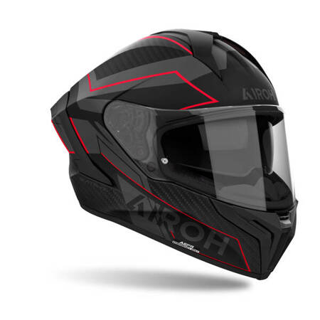 KASK AIROH MATRYX SENTINEL RED MATT