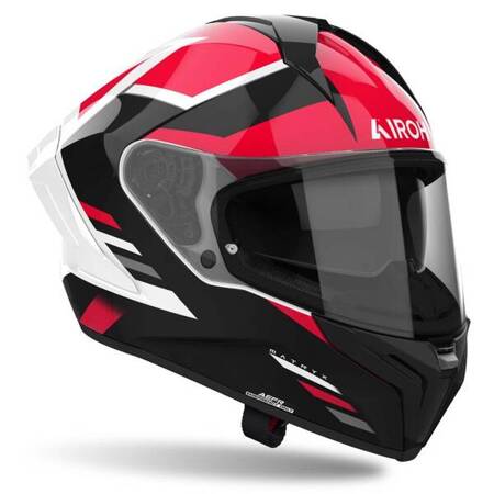 KASK AIROH MATRYX THRON RED GLOSS