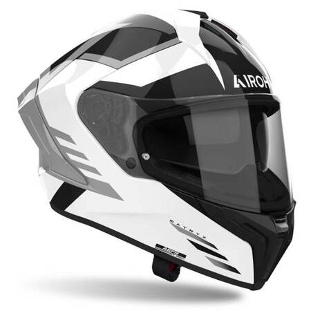 KASK AIROH MATRYX THRON WHITE GLOSS