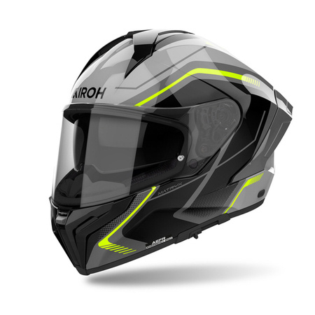 KASK AIROH MATRYX WIDE YELLOW GLOSS