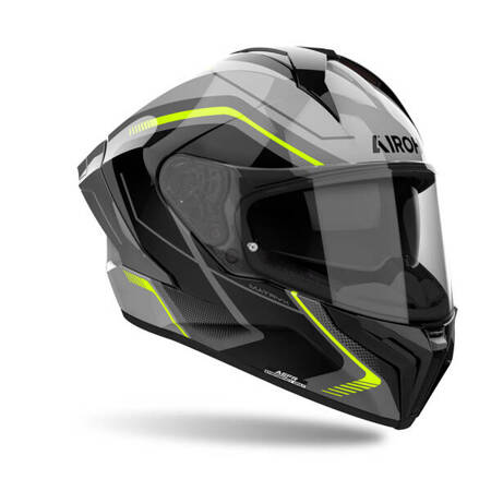 KASK AIROH MATRYX WIDE YELLOW GLOSS