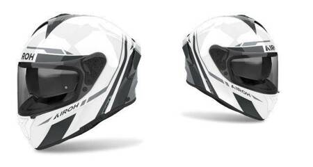 KASK AIROH SPARK 2 SPINNER WHITE GLOSS