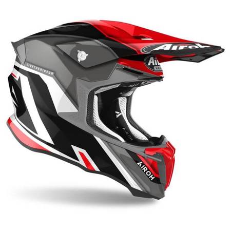 KASK AIROH TWIST 2.0 SHAKEN RED GLOSS