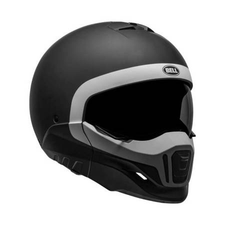 KASK BELL BROOZER CRANIUM MATTE BLACK/WHITE