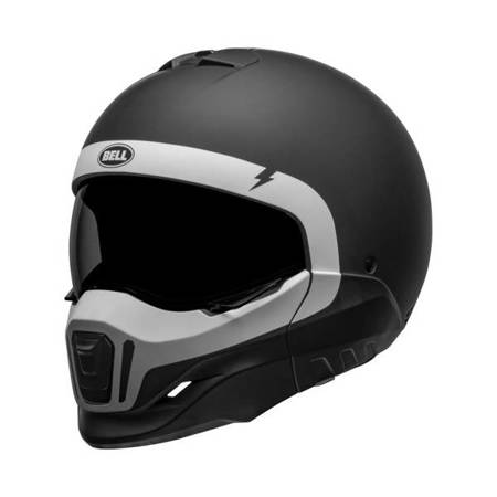 KASK BELL BROOZER CRANIUM MATTE BLACK/WHITE