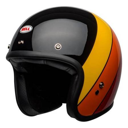 KASK BELL CUSTOM 500 RIFF BLACK/YELLOW/ORANGE/RED