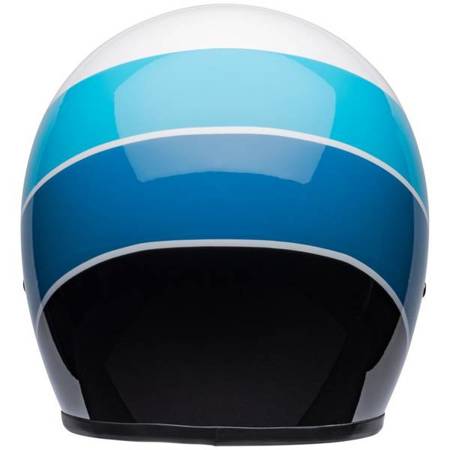 KASK BELL CUSTOM 500 RIFF WHITE/BLUE