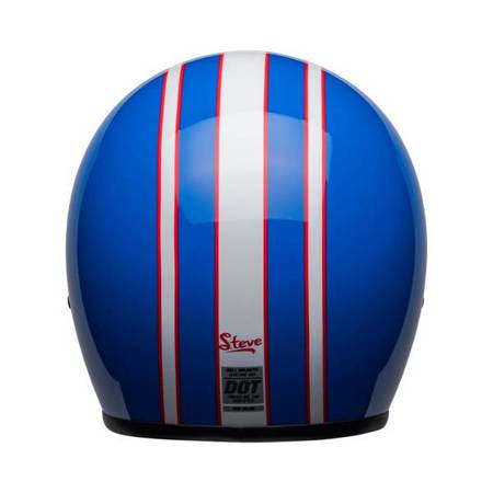 KASK BELL CUSTOM 500 SIX DAY MCQUEEN BLUE/WHITE