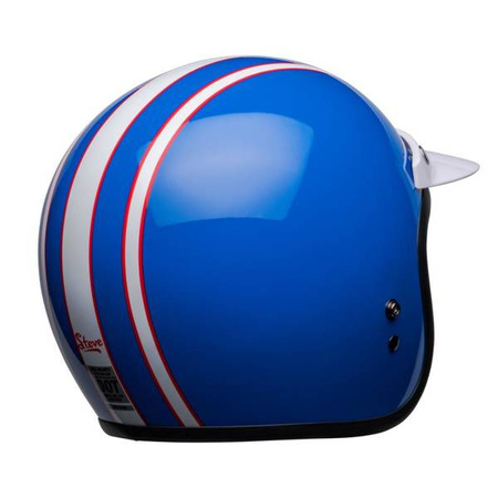 KASK BELL CUSTOM 500 SIX DAY MCQUEEN BLUE/WHITE