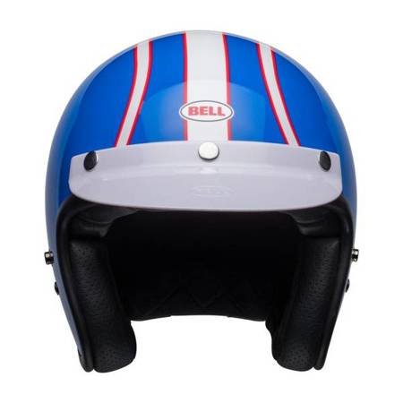 KASK BELL CUSTOM 500 SIX DAY MCQUEEN BLUE/WHITE