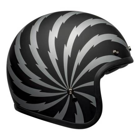 KASK BELL CUSTOM 500 VERTIGO BLACK/SILVER