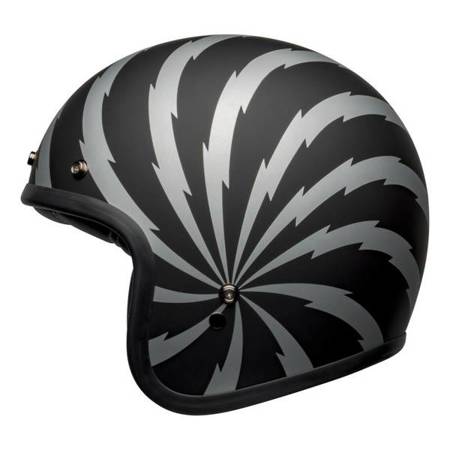 KASK BELL CUSTOM 500 VERTIGO BLACK/SILVER