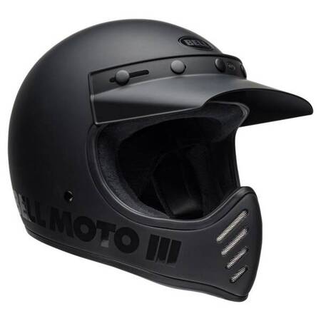 KASK BELL MOTO-3 BLACKOUT MATT/GLOSS BLACK