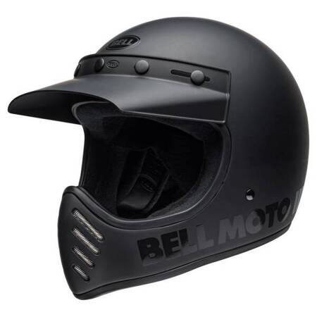 KASK BELL MOTO-3 BLACKOUT MATT/GLOSS BLACK